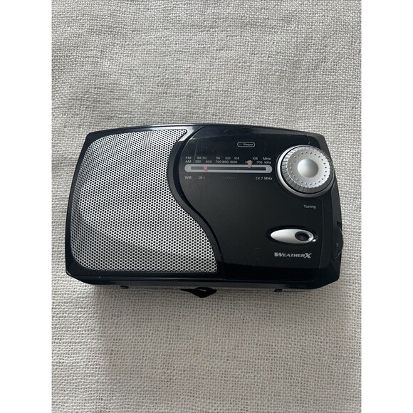 Vintage WeatherX GPX WB AM FM Weather Radio WR282B *Tested - Picture 4 of 9